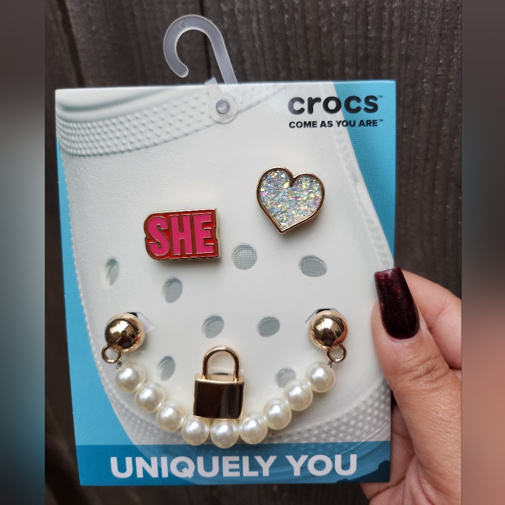 SHE Crocs Jibbitz Charm Pack
